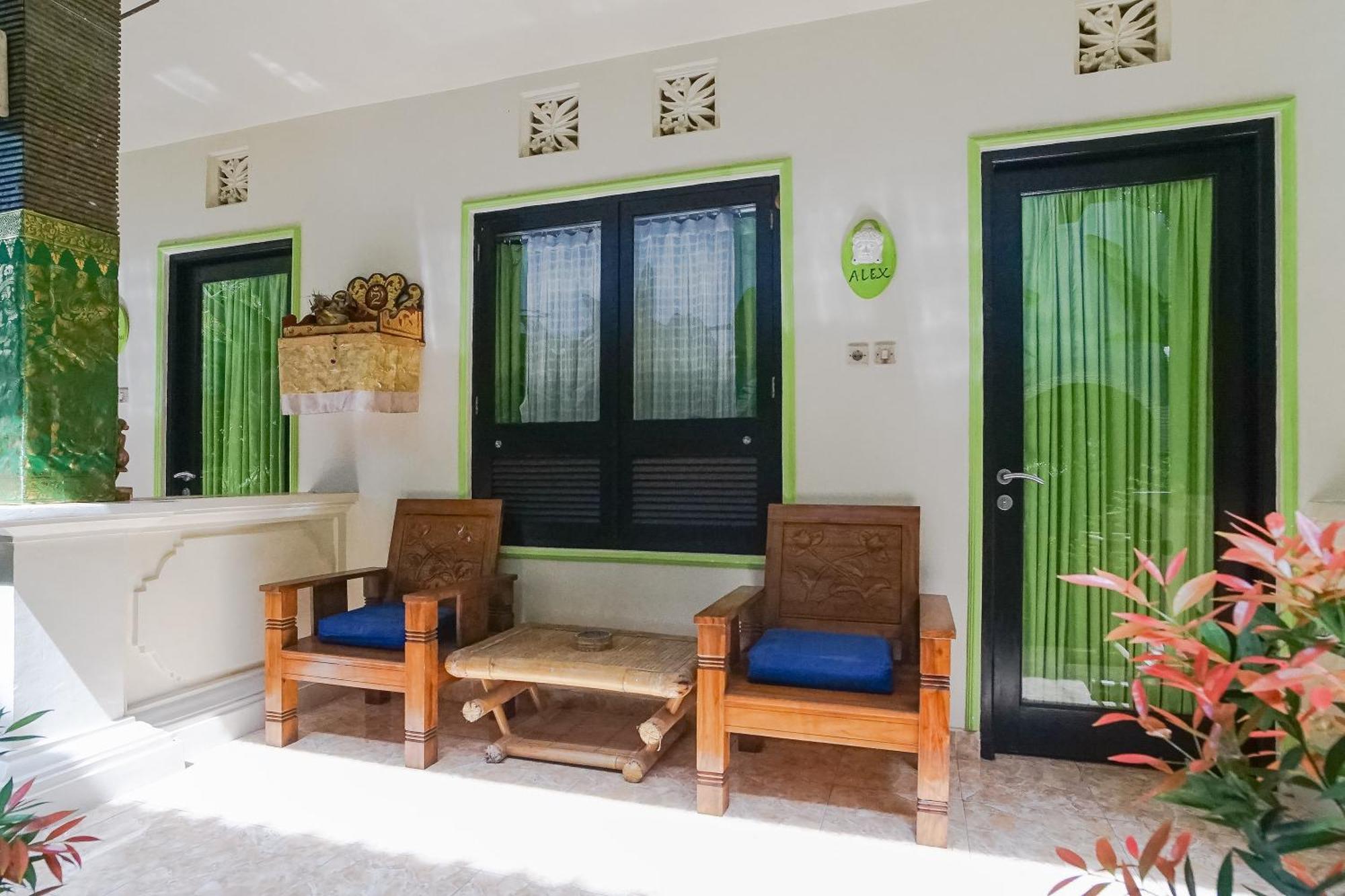 Green View Ubud Hostel Bali Bagian luar foto