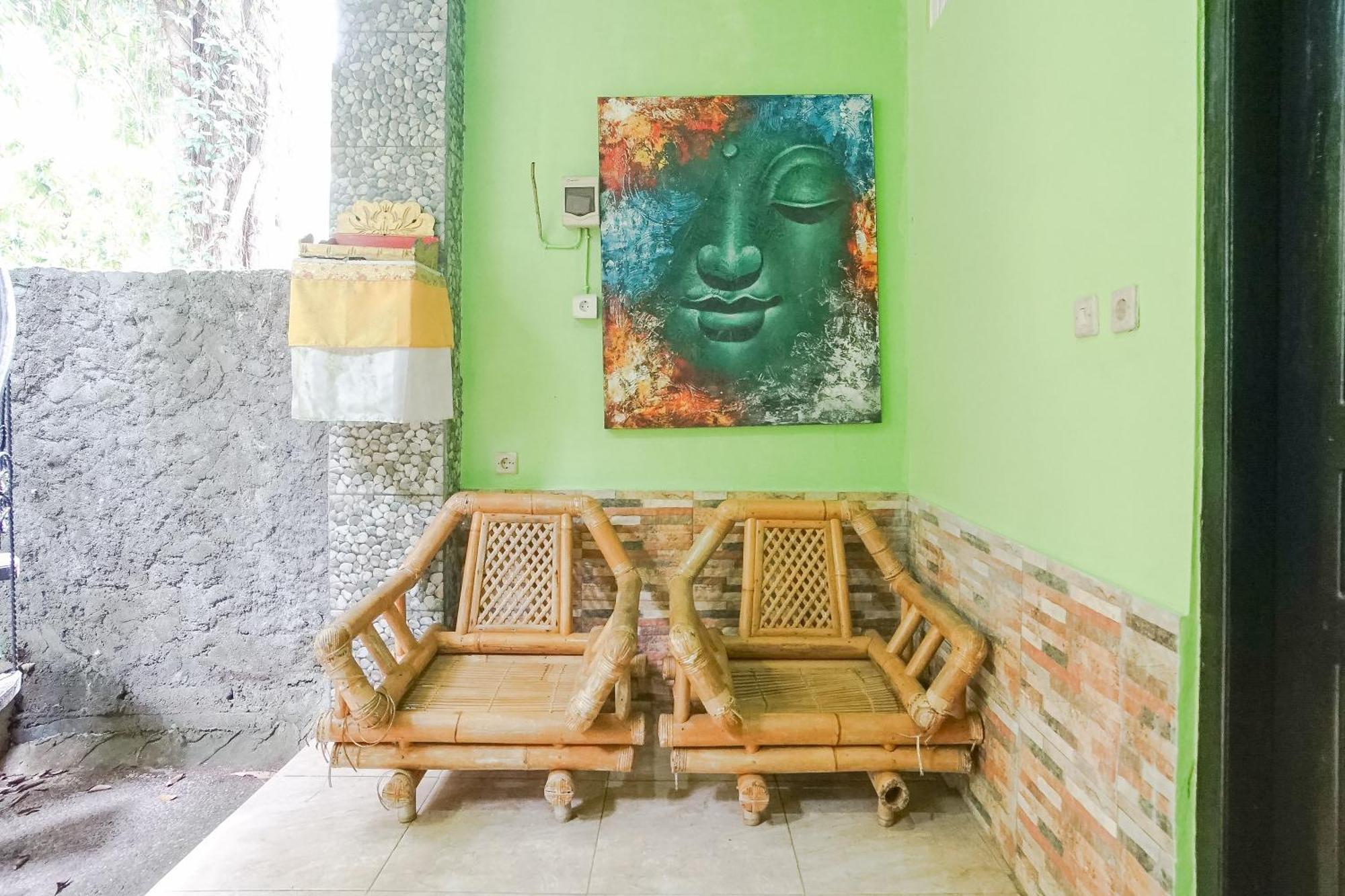Green View Ubud Hostel Bali Bagian luar foto